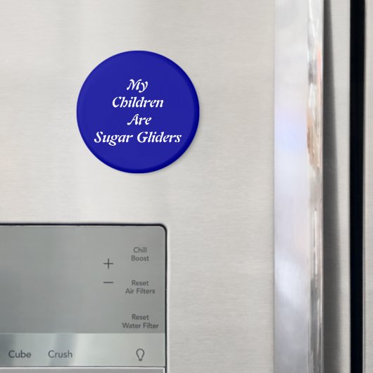 私の子供は砂糖が利かない マグネット (インサイチュ (冷蔵庫))