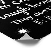 私の子供は笑う考えの...それが分からないから ポスター (角)