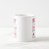 私の子供は練習している コーヒーマグカップ (中央)