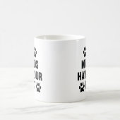 私の子供は4人の足を持つ コーヒーマグカップ (中央)