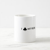 私の子供を協力させて下さい コーヒーマグカップ (中央)