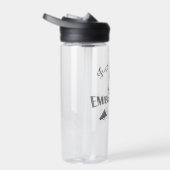 私の子供を困らせるためにちょうどここに – Sassy Mom ウォーターボトル (右面)