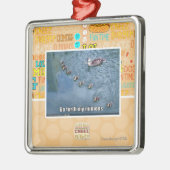 私の子分は行きます メタルオーナメント (左)