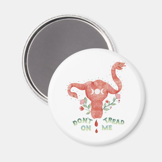 私の子宮に踏み込まないPRO CHOICE Essential マグネット (正面/裏面)