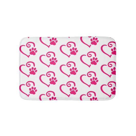 私の子犬のバスタブを愛する バスマット (正面)