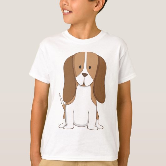 私の子犬 Tシャツ (正面)