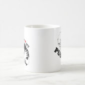 私の子猫が大好きです コーヒーマグカップ (中央)
