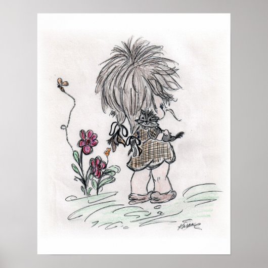 私の子猫と私 ポスター (正面)