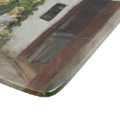 私の子猫を見た？（H.A. Brendekilde著） カッティングボード (角)