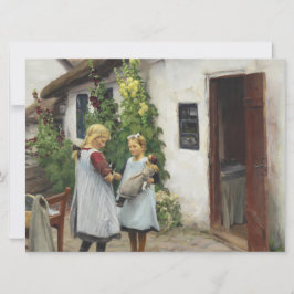 私の子猫を見た？（H.A. Brendekilde著） カード