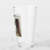 私の子猫を見た？（H.A. Brendekilde著） タンブラーグラス (左)