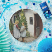 私の子猫を見た？（H.A. Brendekilde著） ペーパープレート (パーティー)