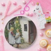 私の子猫を見た？（H.A. Brendekilde著） ペーパープレート (パーティー)