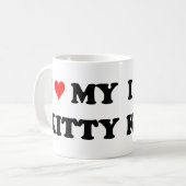 私の子猫 コーヒーマグカップ (正面左)