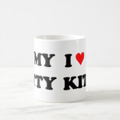 私の子猫 コーヒーマグカップ (中央)