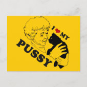 私の子猫 ポストカード (正面)