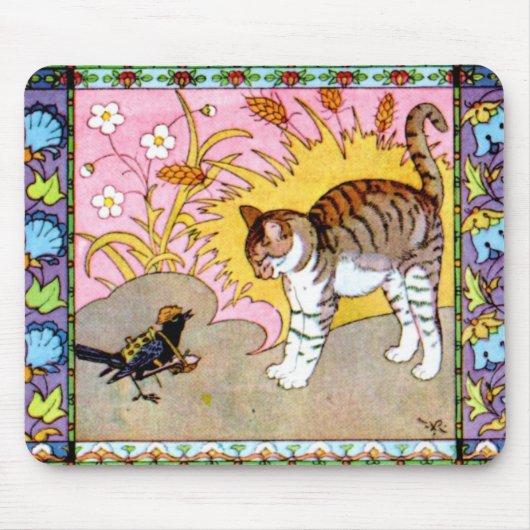 私の子猫 マウスパッド (正面)