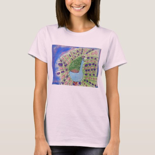 私の孔雀 Tシャツ (正面)