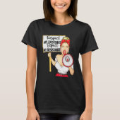 私の存在を尊重するか、私の抵抗を期待するプロC Tシャツ (正面)