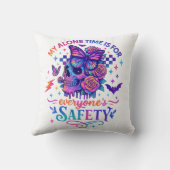 私の孤独な時間… クッション (裏面)