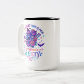 私の孤独な時間… ツートーンマグカップ (正面左)