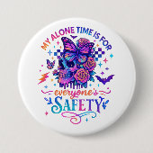 私の孤独な時間… 缶バッジ (正面)