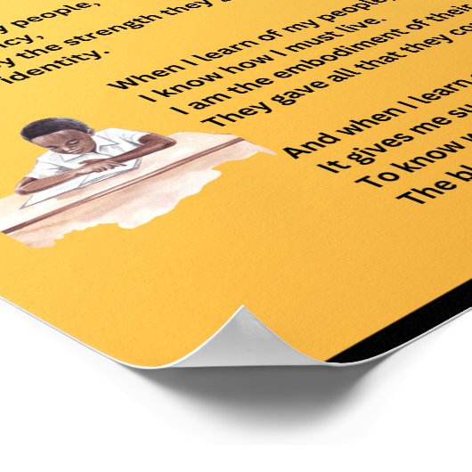 私の学人々の時 – ポスター (角)