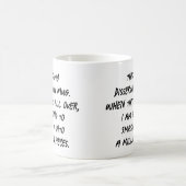 私の学位論文マグカップ コーヒーマグカップ (中央)