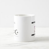 私の学校で祈らないで下さい コーヒーマグカップ (中央)