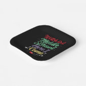 私の学校の中学を見来る ペーパープレート (傾斜あり)