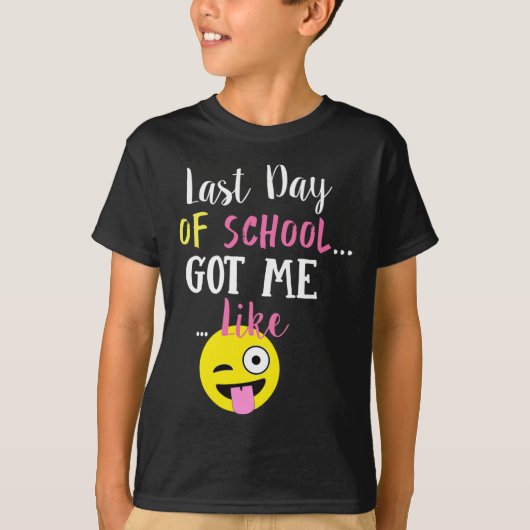 私の学校の最後の得日のような – Tシャツ (正面)