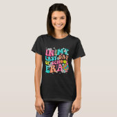 私の学校最後の日に先生の男の子の女の子He Tシャツ (正面フル)