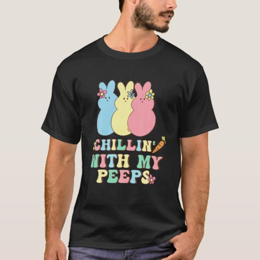 私の学生と可愛い子供のイースターデイおもしろいティー Tシャツ (正面)