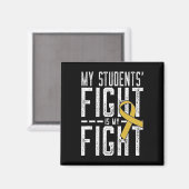 私の学生の戦いは私の幼少期がんAwの戦いだ マグネット (正面/裏面)