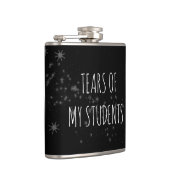 私の学生の涙のおもしろい先生ギフトスキットル フラスク (右)