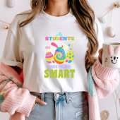 私の学生は卵の震え頭が切れるている;イースター先生 Tシャツ