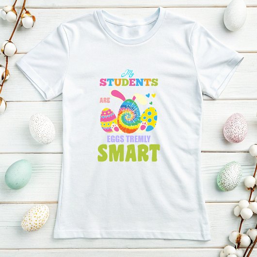 私の学生は卵の震え頭が切れるている;イースター先生 Tシャツ