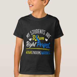 私の学生は右完全ダウン症候群である Tシャツ