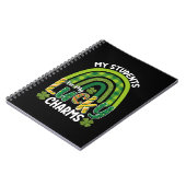 私の学生は私の幸運なチャームセント・パトリックの日である ノートブック (左側)