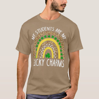 私の学生は私の幸運なチャーム先生セントパトリック Tシャツ