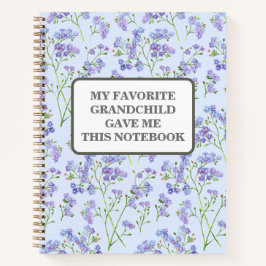 私の孫お気に入りのは与えこのノートの顧客 ノートブック