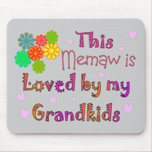 私の孫が愛するこのmemaw マウスパッド