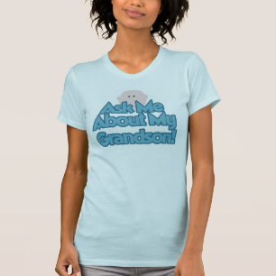 私の孫について尋ねて下さい Tシャツ