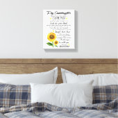 私の孫に キャンバスプリント (インサイチュ (寝室))