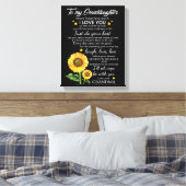 私の孫に キャンバスプリント (インサイチュ (寝室))