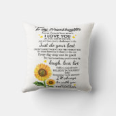 私の孫に クッション (裏面)