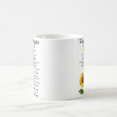 私の孫に コーヒーマグカップ (中央)