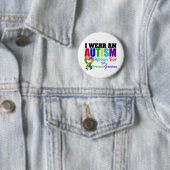 私の孫のための自閉症I衣服リ大切ボン 缶バッジ (インサイチュ)