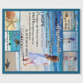 私の孫のビーチと海に私の太陽 ラッピングペーパー (フラット)