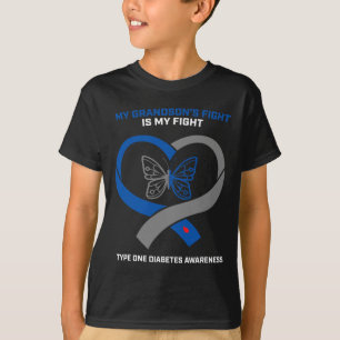 私の孫の戦いは私の戦い1型糖尿病Aw Tシャツ
